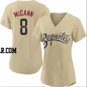 James McCann Women's Arizona Diamondbacks Gold Authentic 2021 City Connect Cool Base Jersey