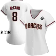 James McCann Women's Arizona Diamondbacks White Authentic Home 2023 World Series Jersey