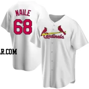 James Naile Youth St. Louis Cardinals White Replica Home Jersey