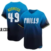 James Norwood Youth Philadelphia Phillies Blue Limited 2024 City Connect Jersey