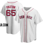 James Paxton Men's Boston Red Sox White Replica Home Jersey
