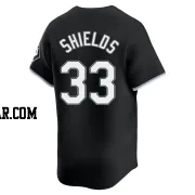 James Shields Men's Chicago White Sox Black Limited Alternate Jersey