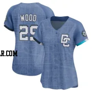James Wood Women's Washington Nationals Blue Limited 2025 City Connect Jersey