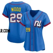 James Wood Women's Washington Nationals Blue Limited National League 2025 All-Star Edition Jersey
