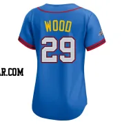 James Wood Women's Washington Nationals Blue Limited National League 2025 All-Star Edition Jersey