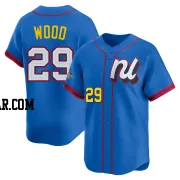 James Wood Youth Washington Nationals Blue Limited National League 2025 All-Star Edition Jersey