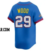 James Wood Youth Washington Nationals Blue Limited National League 2025 All-Star Edition Jersey