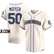 Jamie Moyer Men's Seattle Mariners Cream Limited Alternate Jersey