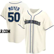 Jamie Moyer Youth Seattle Mariners Cream Replica Alternate Jersey