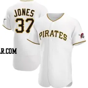Jared Jones Men's Pittsburgh Pirates White Authentic Home Jersey