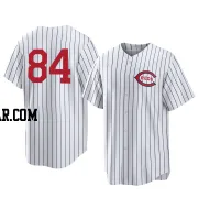 Jared Solomon Youth Cincinnati Reds White Replica 2022 Field Of Dreams Jersey