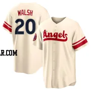 Jared Walsh Men's Los Angeles Angels Cream Replica 2022 City Connect Jersey