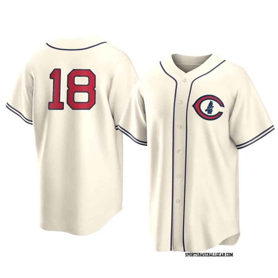 Jared Young Men's Chicago Cubs Cream Replica 2022 Field Of Dreams Jersey