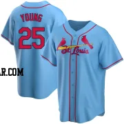 Jared Young Men's St. Louis Cardinals Light Blue Replica Alternate Jersey