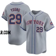 Jared Young Youth New York Mets Gray Limited Away Jersey
