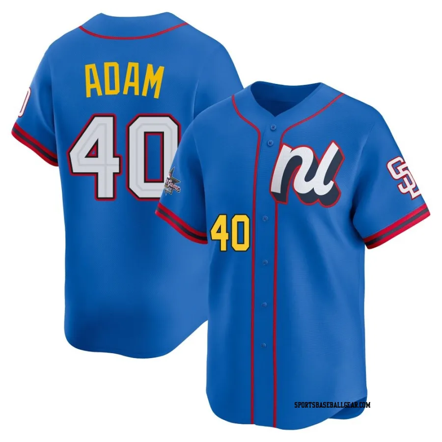 Jason Adam Men's San Diego Padres Blue Limited National League 2025 All-Star Edition Jersey