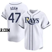 Jason Adam Men's Tampa Bay Rays White Limited Home Jersey