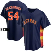 Jason Alexander Men's Houston Astros Navy Replica Alternate Jersey
