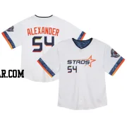 Jason Alexander Toddler Houston Astros White Limited 2025 City Connect Jersey