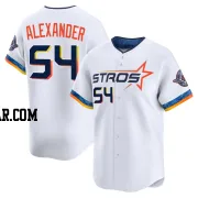 Jason Alexander Youth Houston Astros White Limited 2025 City Connect Jersey