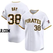 Jason Bay Men's Pittsburgh Pirates White Limited Home Jersey