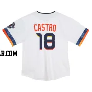Jason Castro Toddler Houston Astros White Limited 2025 City Connect Jersey