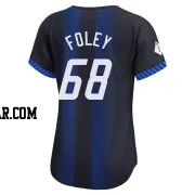Jason Foley Women's Detroit Tigers Blue Limited 2024 City Connect Jersey