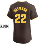 Jason Heyward Men's San Diego Padres Brown Elite Road Vapor Premier Jersey