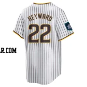 Jason Heyward Men's San Diego Padres White Replica 2024 World Tour Seoul Series Home Jersey