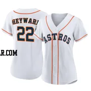 Jason Heyward Women's Houston Astros White Authentic 2022 World Series Home Jersey