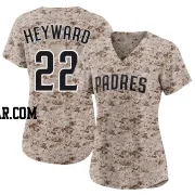 Jason Heyward Women's San Diego Padres Camo Limited 2nd Alternate Jersey