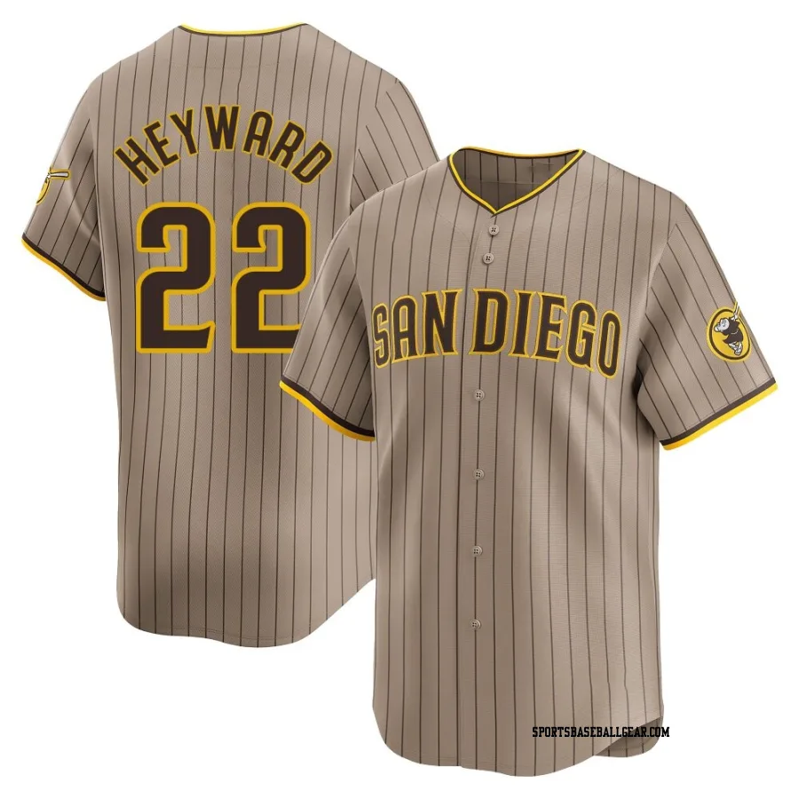 Jason Heyward Youth San Diego Padres Limited Tan Alternate Jersey