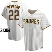 Jason Heyward Youth San Diego Padres White/Brown Replica Home Jersey