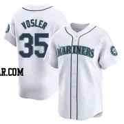 Jason Vosler Youth Seattle Mariners White Limited Home Jersey