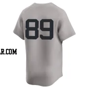 Jasson Dominguez Youth New York Yankees Gray Limited Away 2nd Jersey