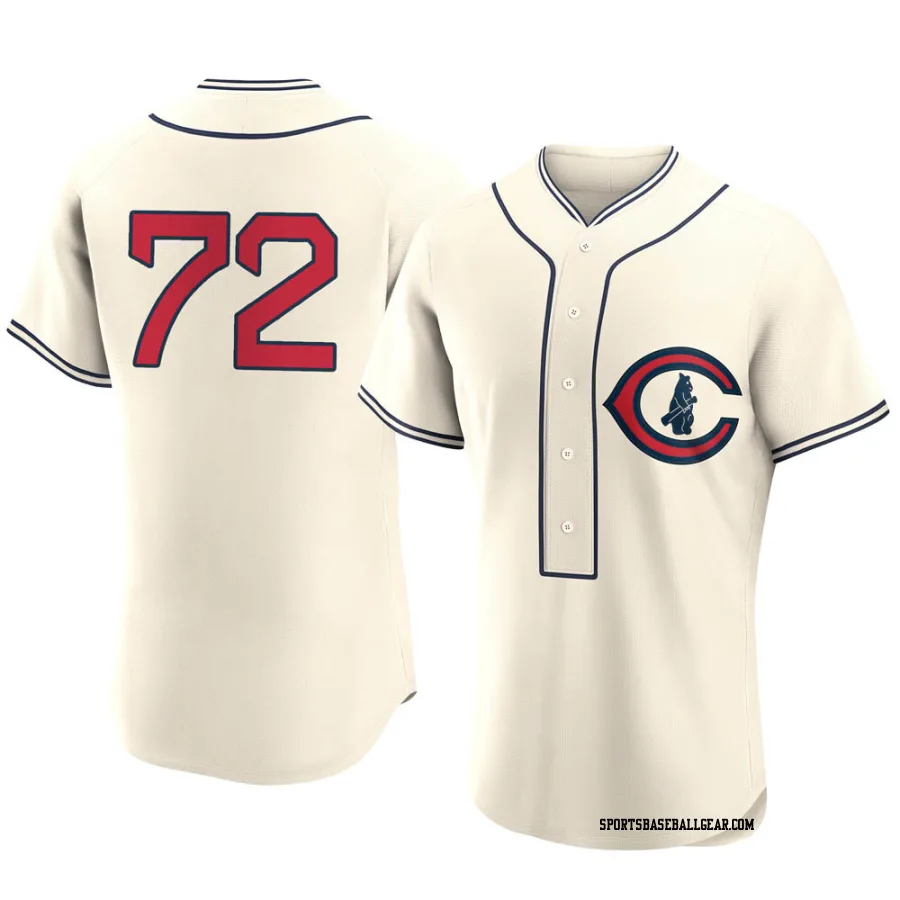 Javier Assad Men's Chicago Cubs Cream Authentic 2022 Field Of Dreams Jersey