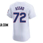 Javier Assad Men's Chicago Cubs White Elite Home Jersey