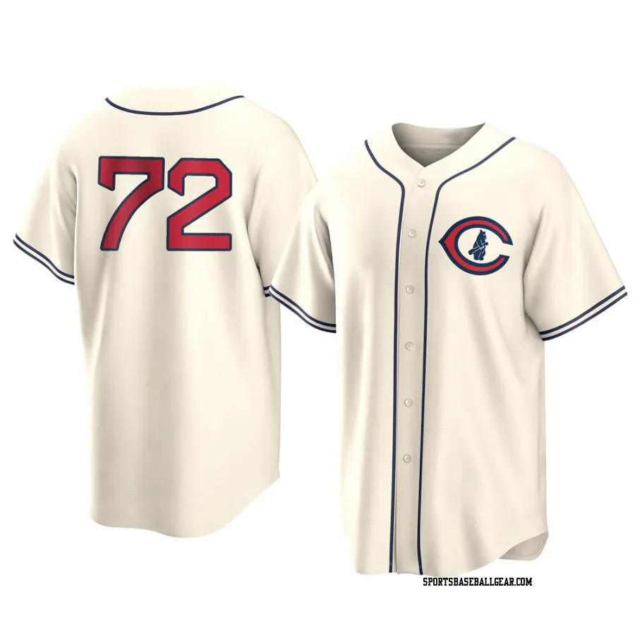 Javier Assad Youth Chicago Cubs Cream Replica 2022 Field Of Dreams Jersey