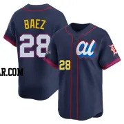 Javier Baez Men's Detroit Tigers Navy Limited American League 2025 All-Star Edition Jersey