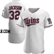 Jay Jackson Men's Minnesota Twins White Authentic Home Jersey