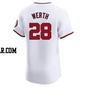 Jayson Werth Men's Washington Nationals White Elite Home Jersey