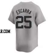 J.C. Escarra Youth New York Yankees Gray Limited Away Jersey