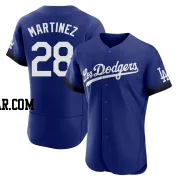 J.D. Martinez Men's Los Angeles Dodgers Royal Authentic 2021 City Connect Jersey