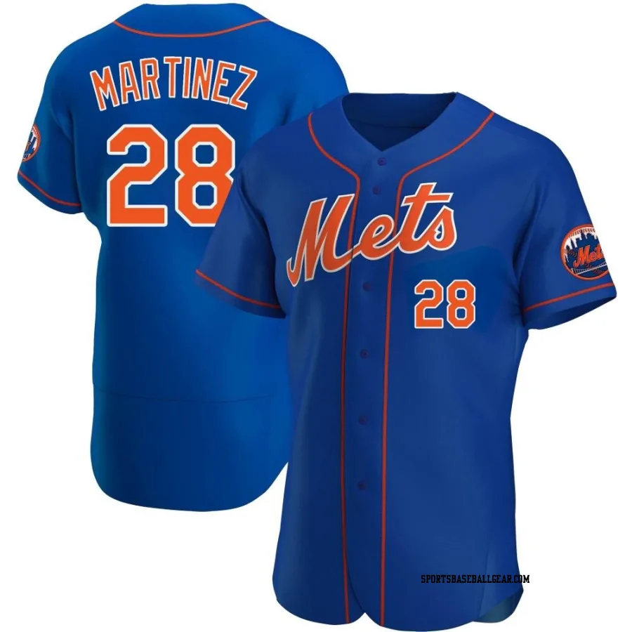 J.D. Martinez Men's New York Mets Royal Authentic Alternate Jersey