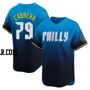 Jean Cabrera Youth Philadelphia Phillies Blue Limited 2024 City Connect Jersey