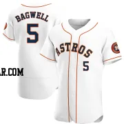 Jeff Bagwell Men's Houston Astros White Authentic Home Jersey
