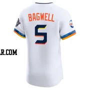 Jeff Bagwell Men's Houston Astros White Elite 2025 City Connect Jersey