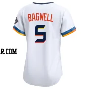 Jeff Bagwell Women's Houston Astros White Limited 2025 City Connect Jersey