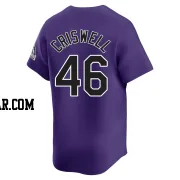 Jeff Criswell Youth Colorado Rockies Purple Limited Alternate Jersey