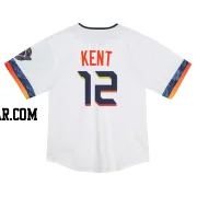 Jeff Kent Toddler Houston Astros White Limited 2025 City Connect Jersey